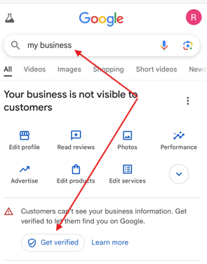 Google Business Profile verification Illinois 2026 Google Maps local SEO service
