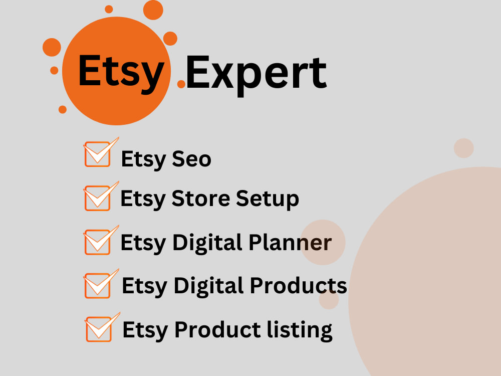 Etsy Shop Setup Service | Branding, SEO, Banner Design, Product Listings in Illinois