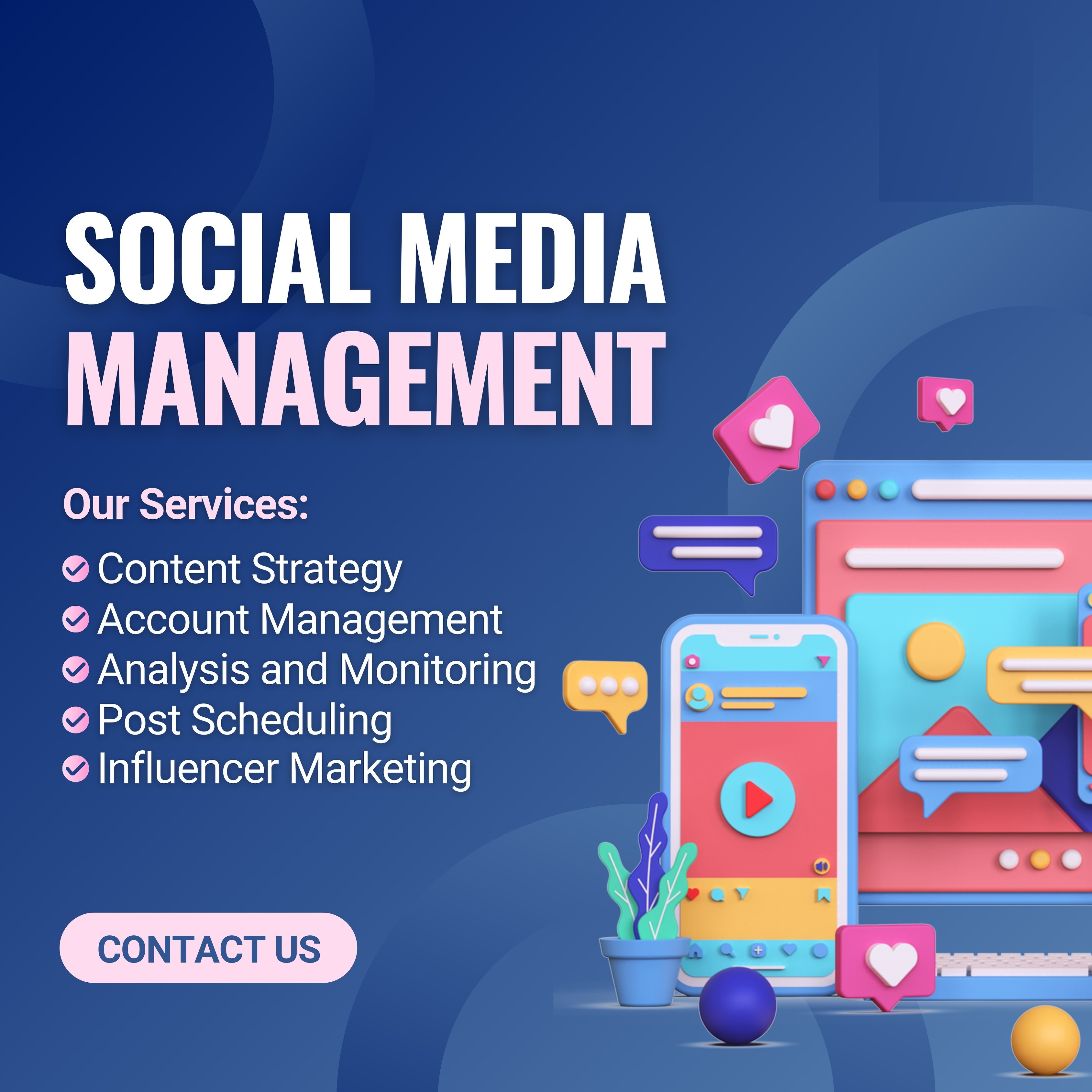 Best Social Media Design Service | Top Social Media Post Design in Illinois